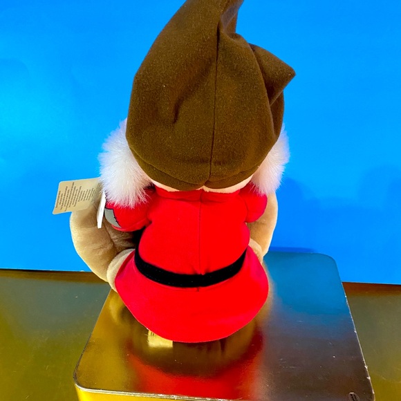 DISNEY STORE NWT 90’s SNOW WHITE AND THE SEVEN DWARFS GRUMPY PHOTO FRAME PLUSH - Picture 7 of 11